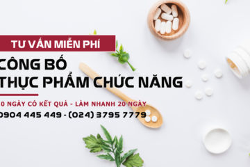 Tư vấn công bố thực phẩm chức năng