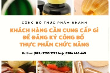 Dịch vụ đăng ký công bố thực phẩm chức năng