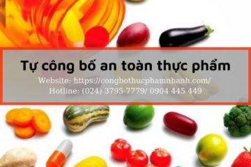 Tự công bố an toàn thực phẩm