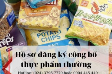 Hồ sơ công bố thực phẩm thường