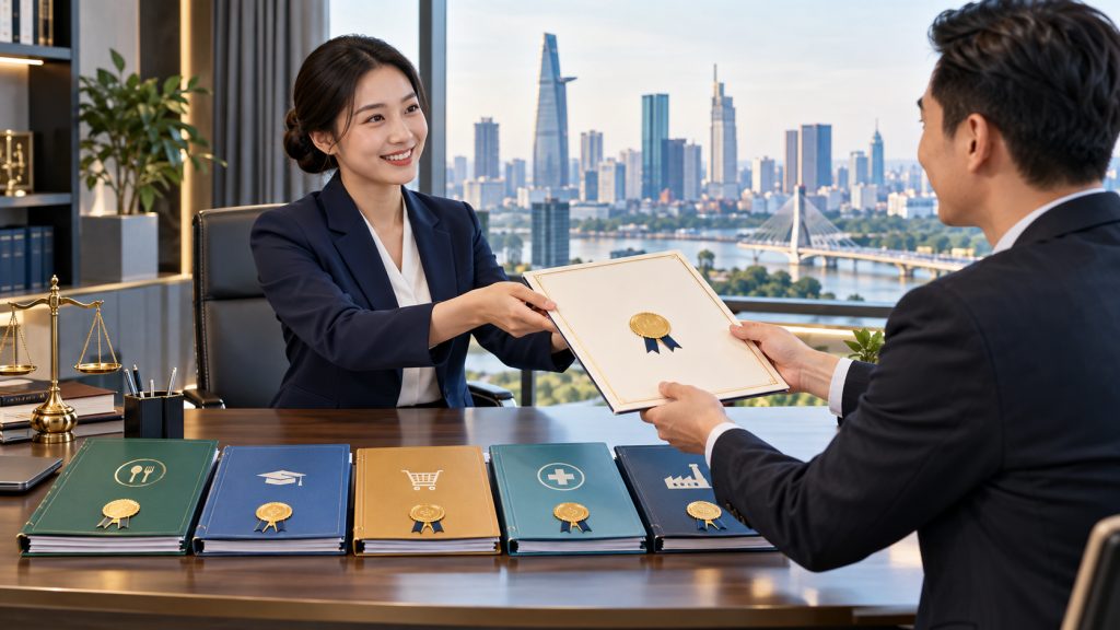 dịch vụ xin giấy phép cho công ty nước ngoài
